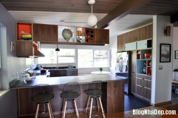 Bố trí nội thất cho căn bếp có không gian mở