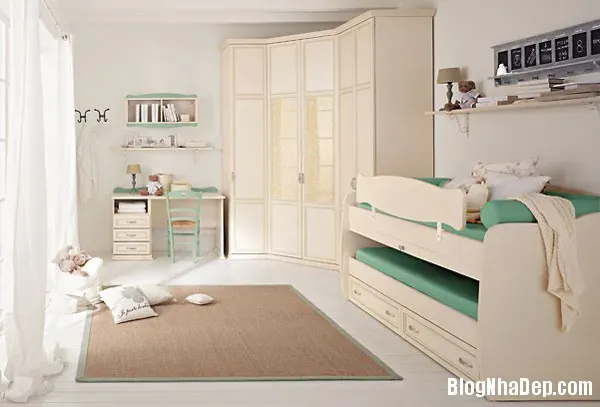Những thiết kế phòng ngủ siêu dễ thương cho bé