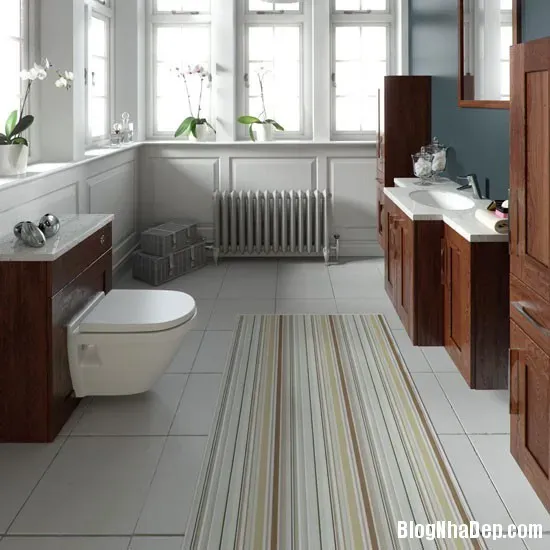 Phòng tắm đơn giản mà vẫn đẹp