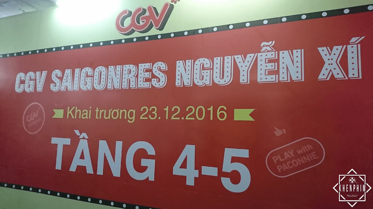 [Ảnh] Đánh giá nhanh rạp CGV Saigonres Nguyễn Xí