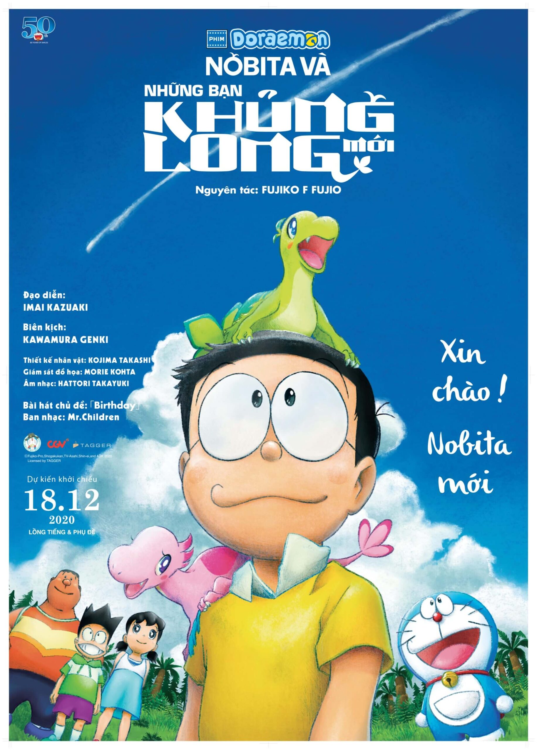 Review nhanh Phim Doraemon: Nobita Và Những Bạn Khủng Long Mới