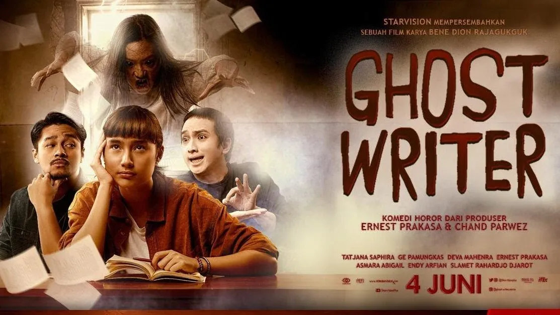 Review nhanh phim Hồn Ma Văn Sĩ (Ghost Writer): Phim kinh dị kết hợp hài kiểu cũ