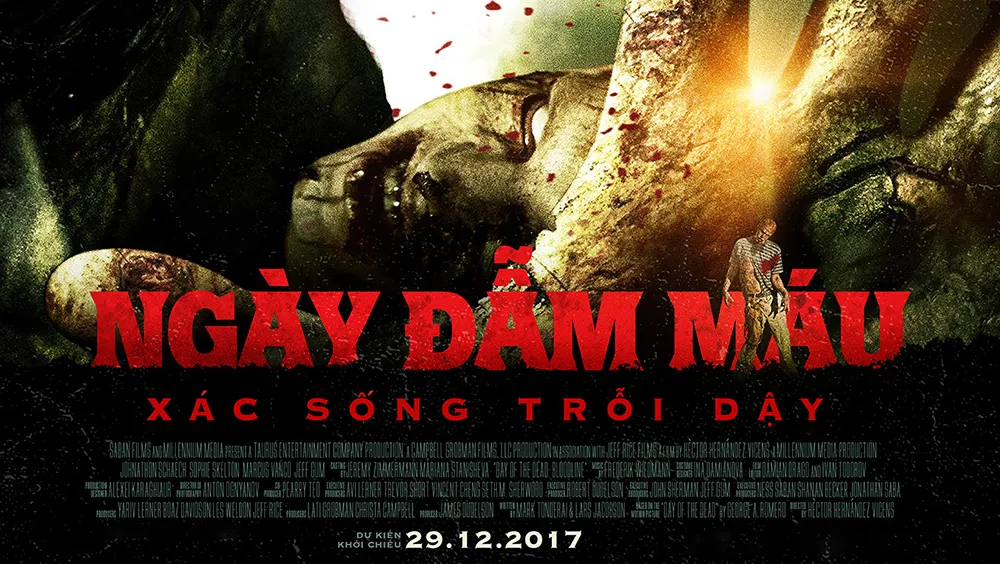 Review nhanh phim Ngày Đẫm Máu: Xác Sống Trỗi Dậy (Day Of The Dead: Bloodline)