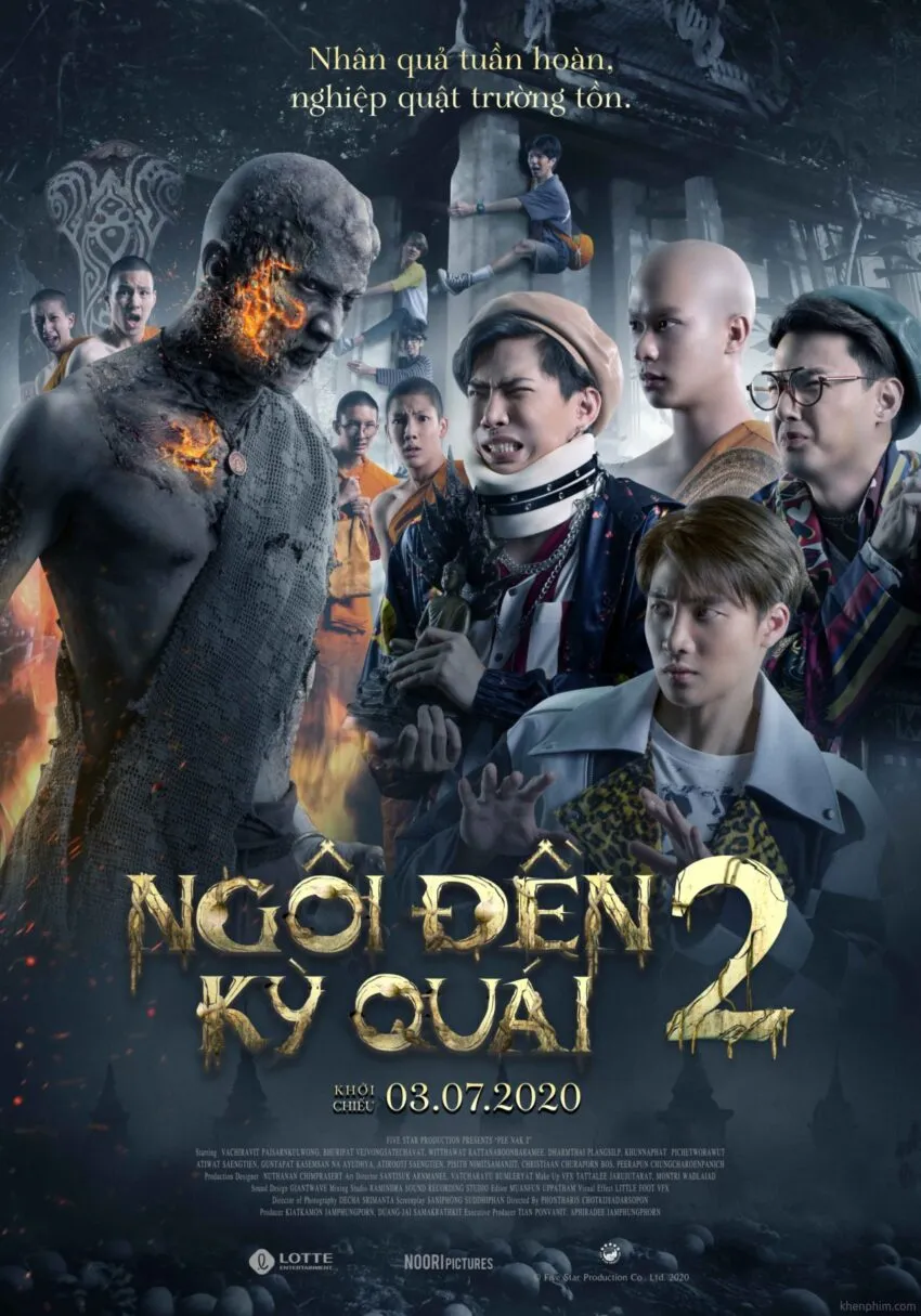 Review nhanh phim Ngôi Đền Kỳ Quái 2 (Pee Nak 2): Lầy lội nhưng kịch bản kém