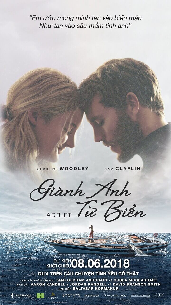Review phim Adrift (Giành Anh Từ Biển): cứ thế nước mắt tuôn trào