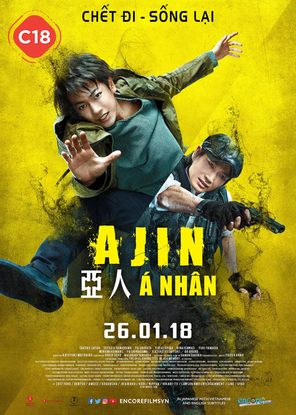 Review phim Ajin: Demi-Human (Ajin: Á Nhân): sướng tai, đã mắt nhưng lại quá vội vã