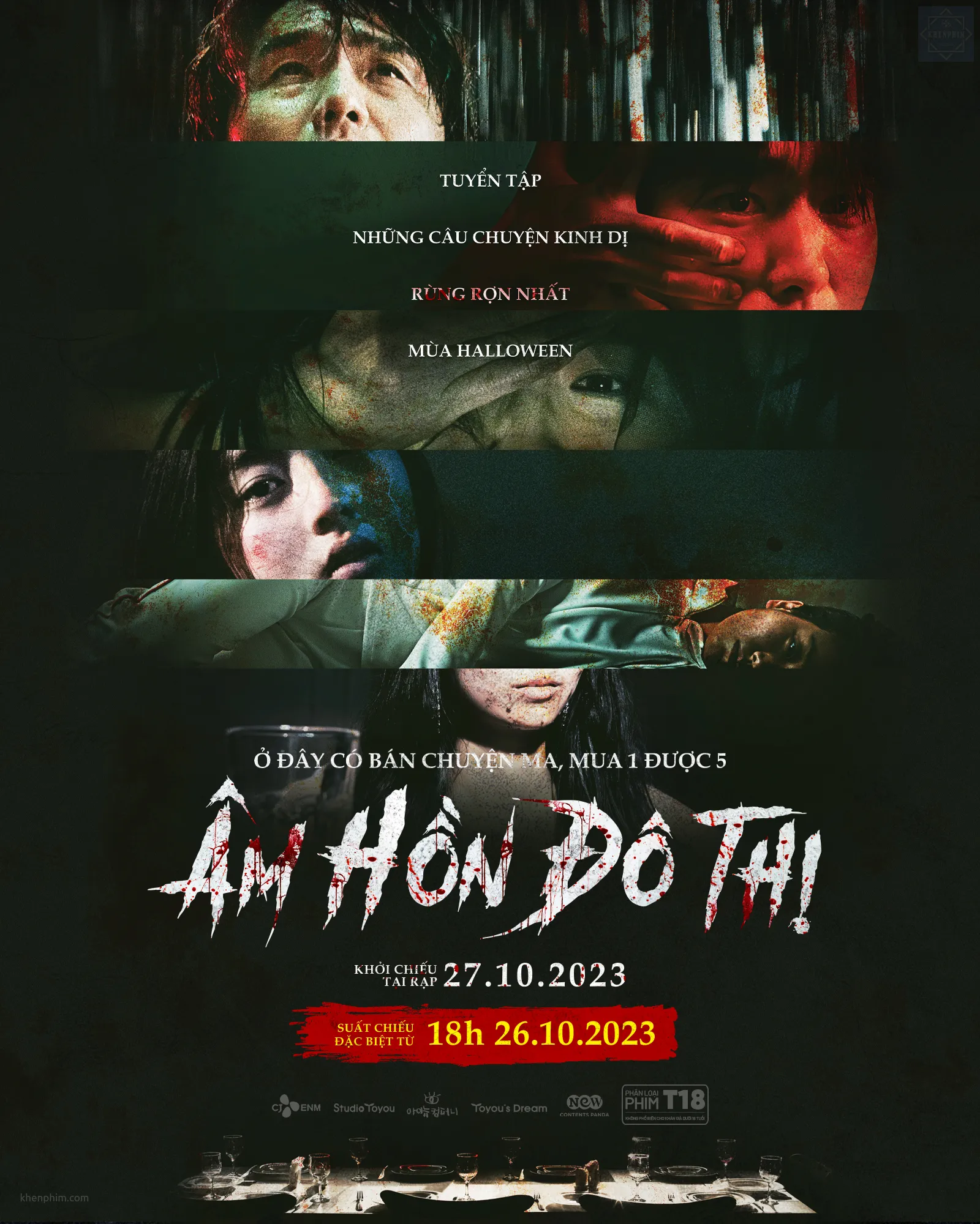 Review phim Âm Hồn Đô Thị – “Tuyển tập” phim kinh dị mùa Halloween