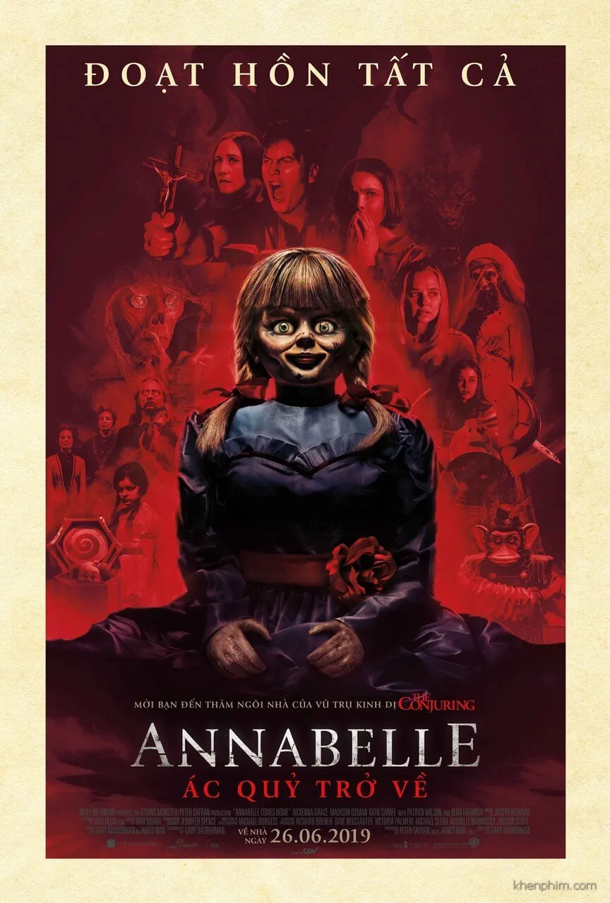 Review phim Annabelle Comes Home: phim tình cảm gia đình