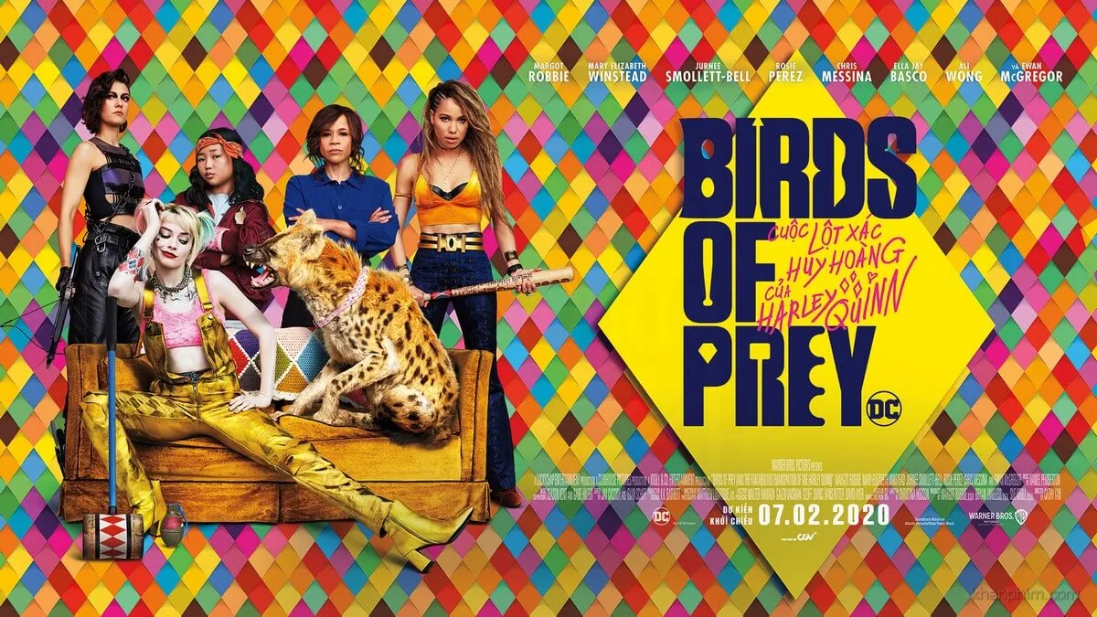 Review phim Birds of Prey: Cuộc Lột Xác Huy Hoàng Của Harley Quinn