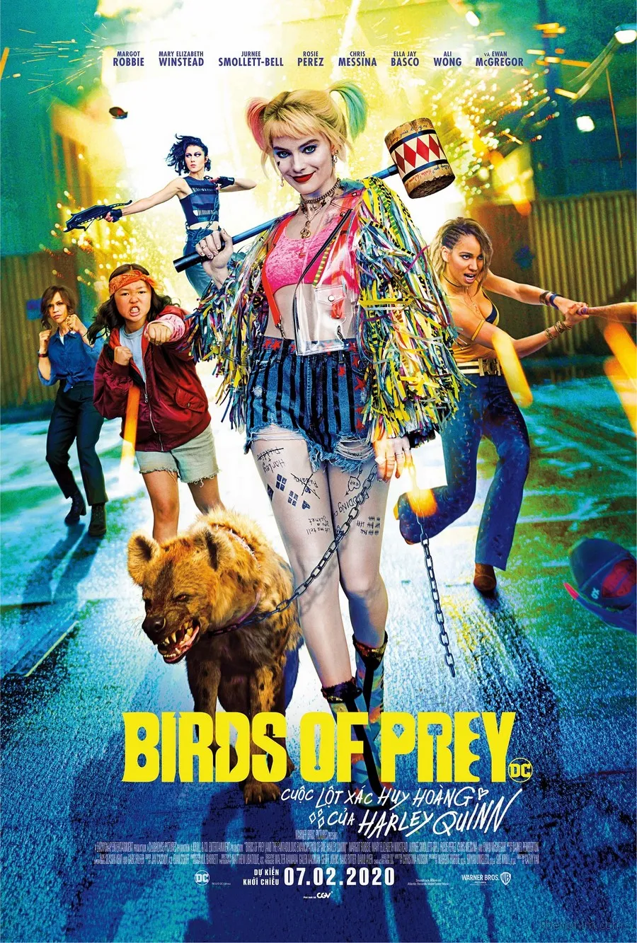 Review phim Birds of Prey: Cuộc Lột Xác Huy Hoàng Của Harley Quinn