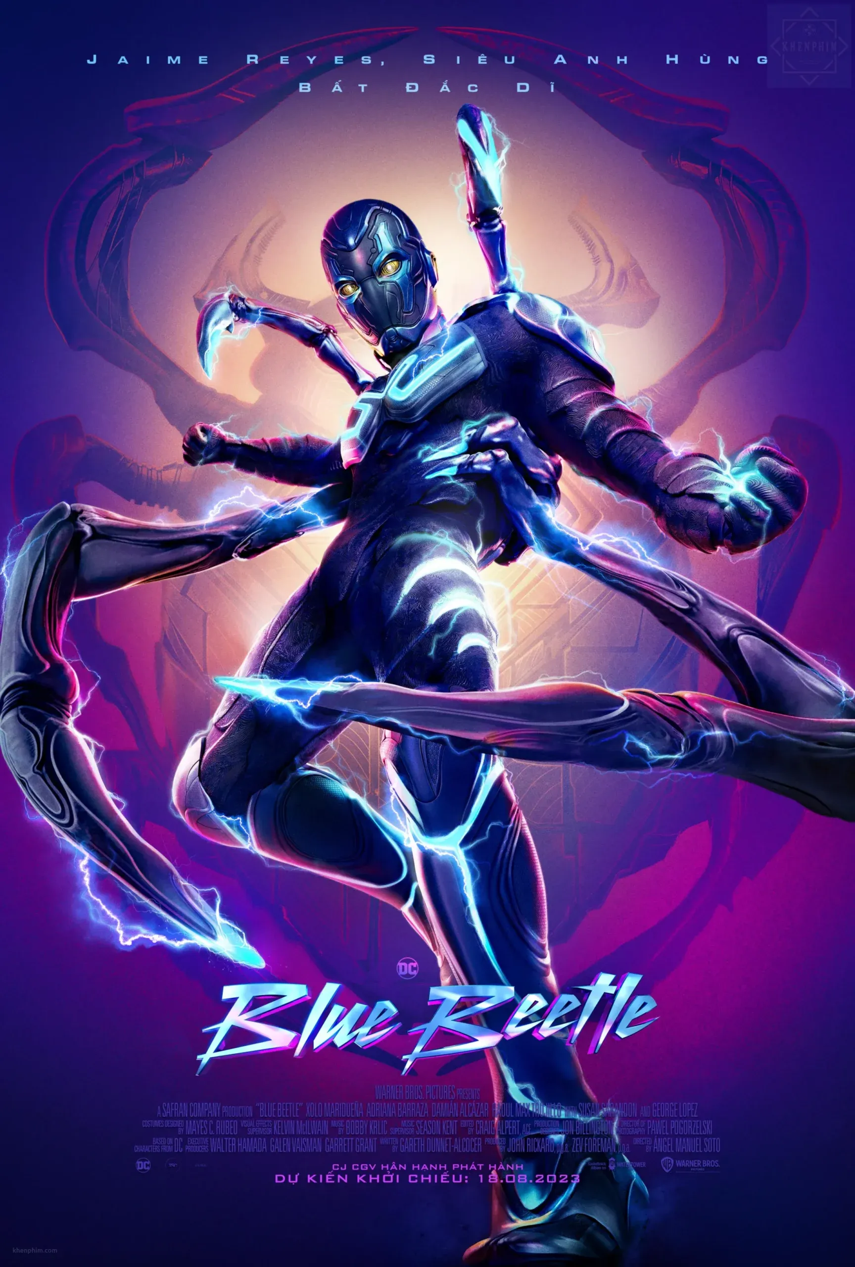 Review phim Blue Beetle – Siêu anh hùng mới của nhà DC