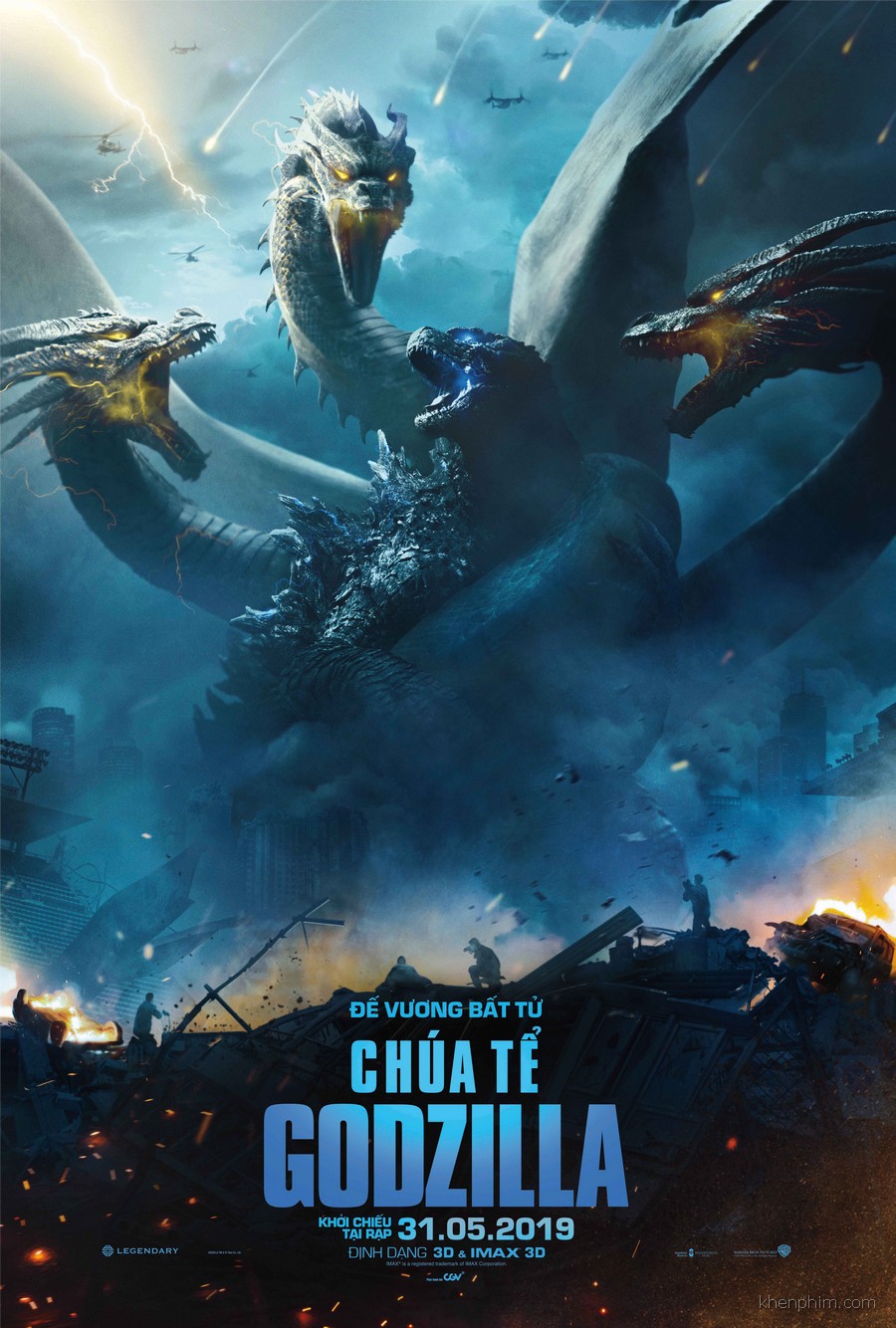 Review phim Chúa Tể Godzilla (Godzilla: King of the Monsters)