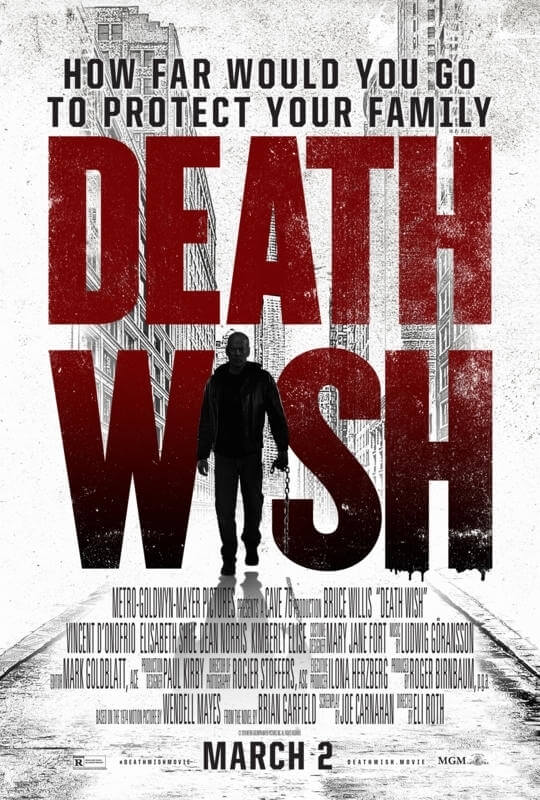 Review phim Death Wish (Thần Chết): khi hiệp sĩ ra tay trừ gian diệt ác