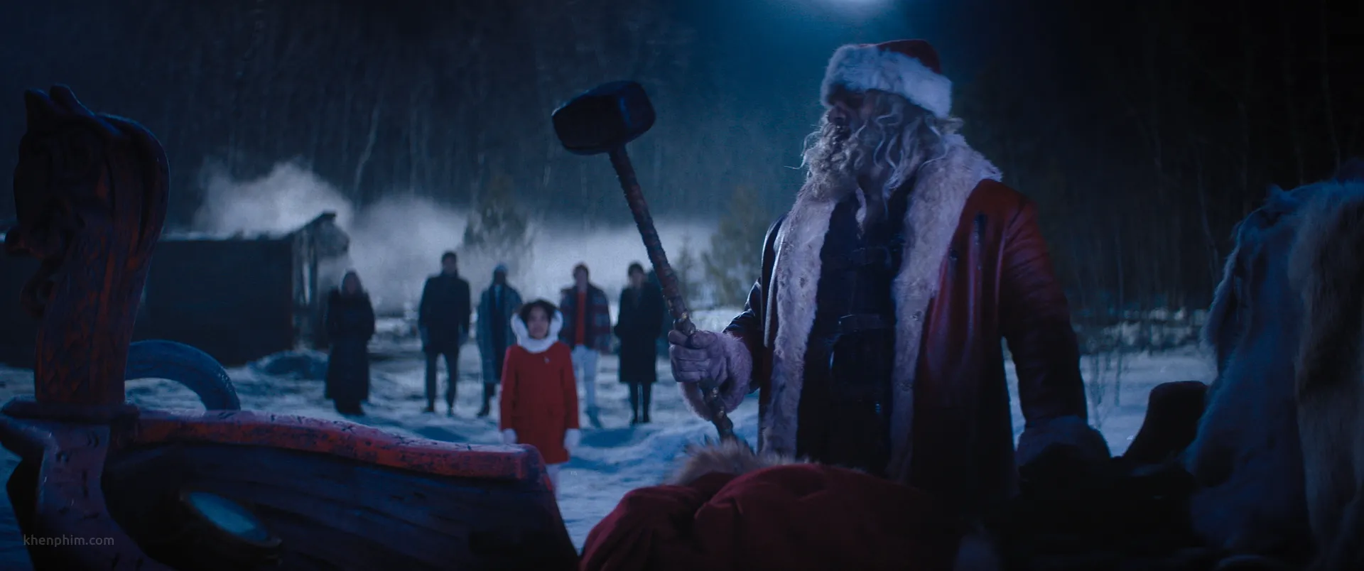 Review phim Đêm Hung Tàn (Violent Night): Ông già Noel phiên bản cục súc