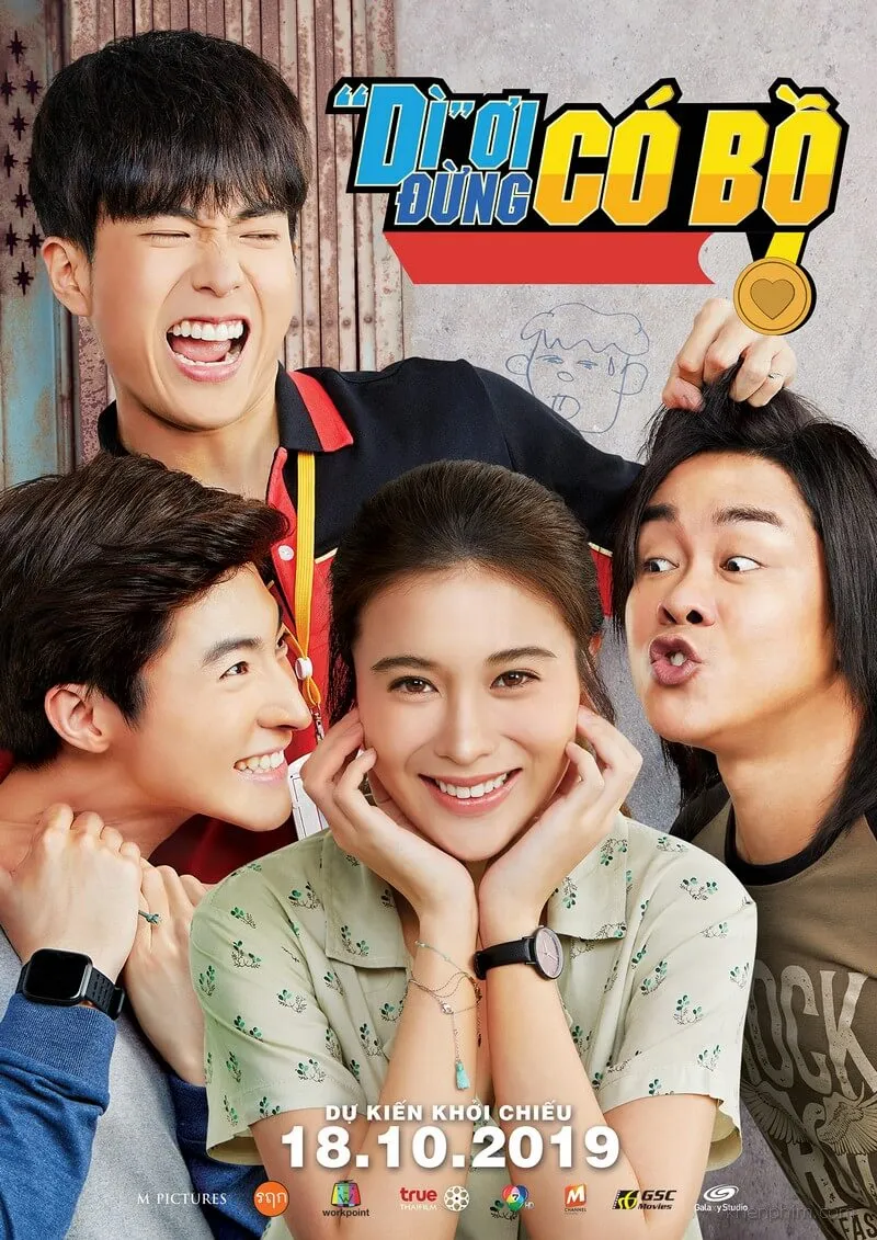 Poster phim Love and Run ("Dì" ơi, đừng có bồ!)