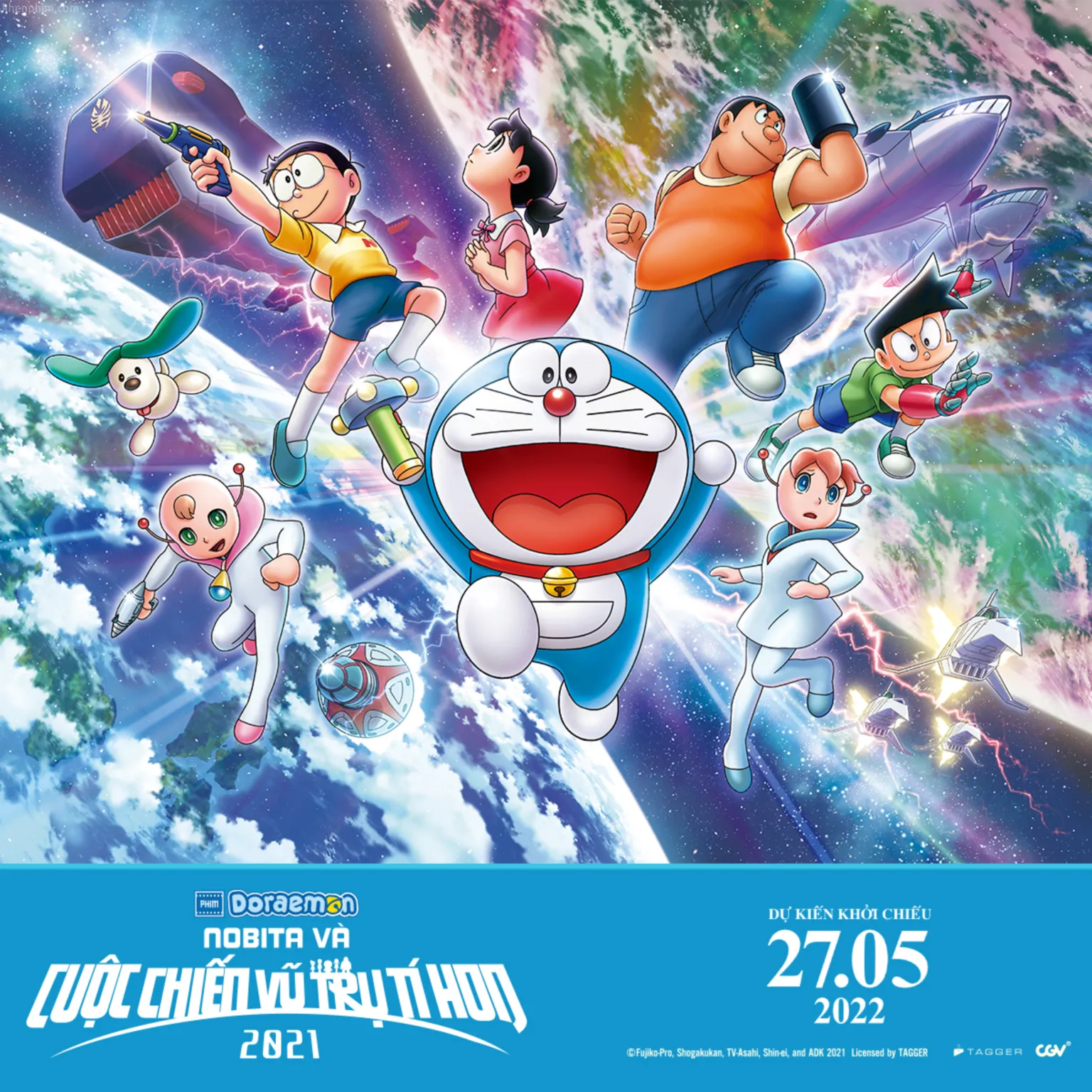Review Phim Điện Ảnh Doraemon: Nobita Và Cuộc Chiến Vũ Trụ Tí Hon 2021