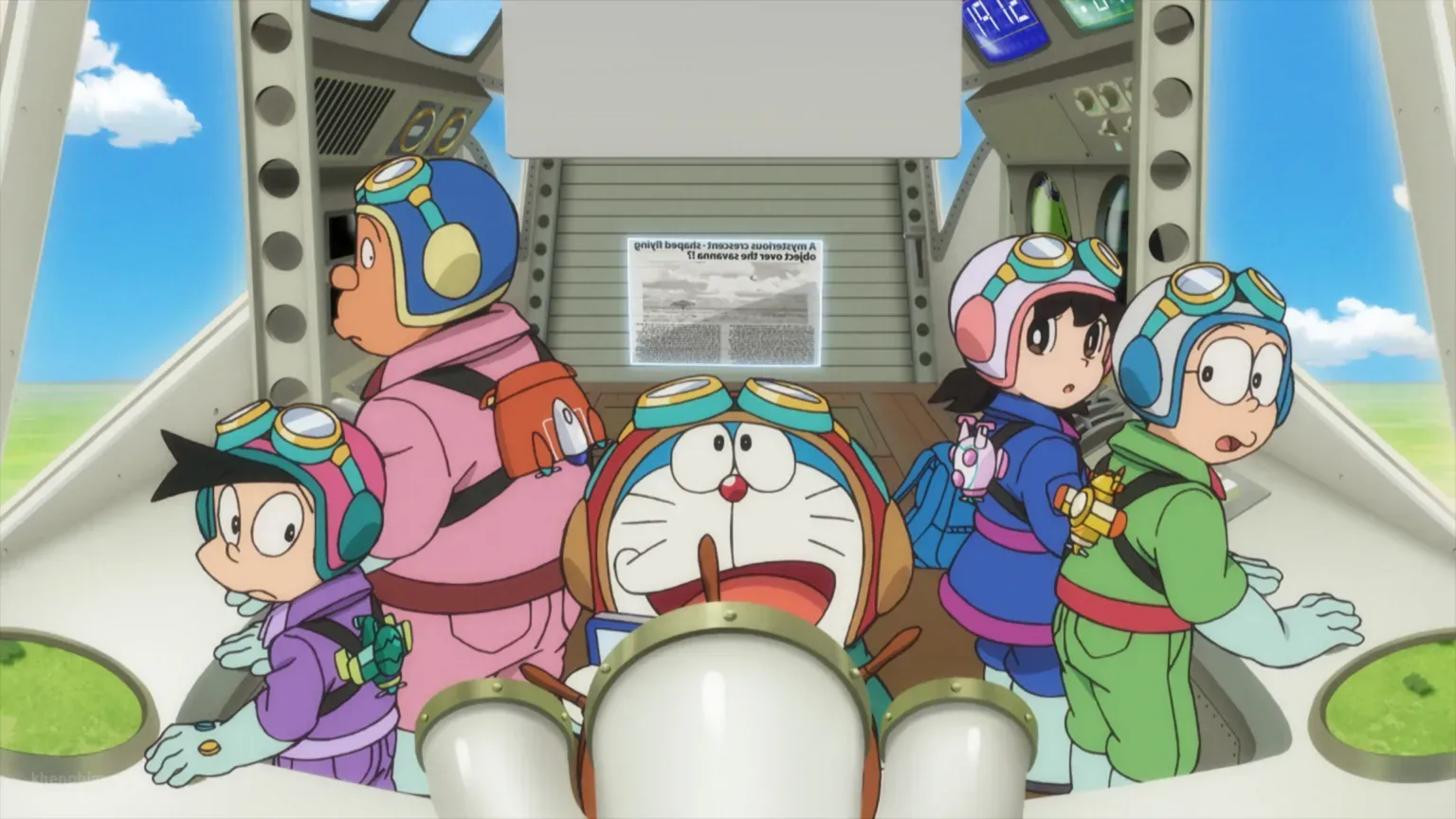 Review “Phim Điện Ảnh Doraemon: Nobita Và Vùng Đất Lý Tưởng Trên Bầu Trời”