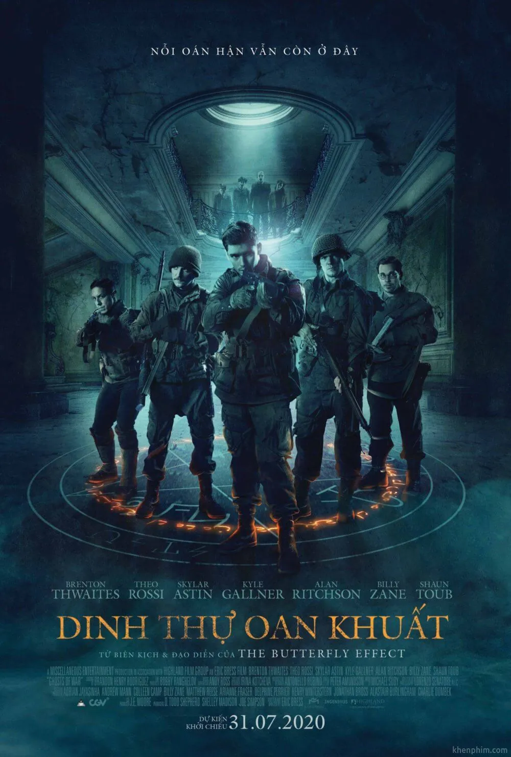 Review phim Ghosts of War (Dinh Thự Oan Khuất): Rất đáng xem!