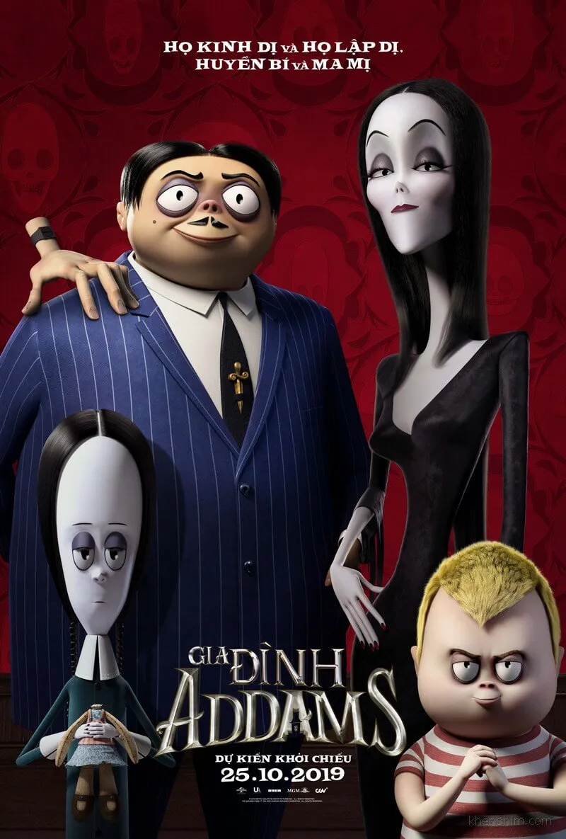 Review phim Gia Đình Addams (The Addams Family): Cả nhà quái dị