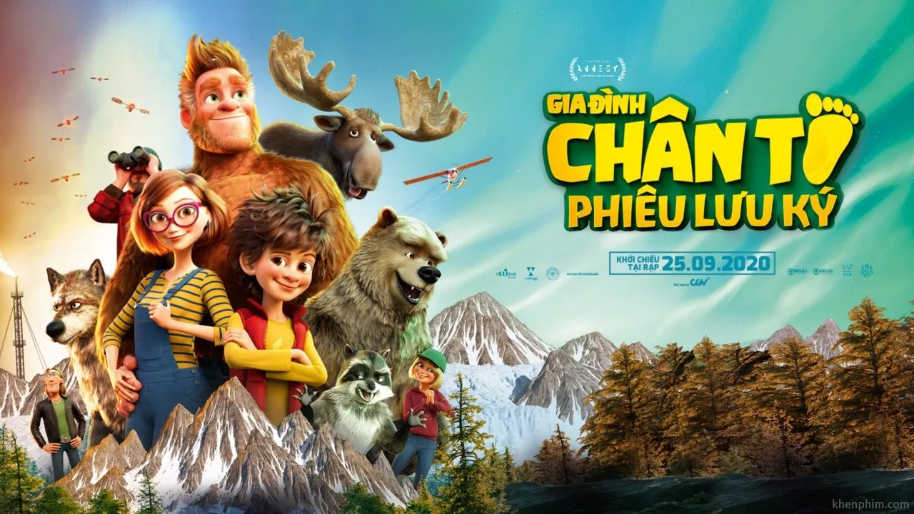 Review phim Gia Đình Chân To Phiêu Lưu Ký (Bigfoot Family): Cười xỉu luôn!