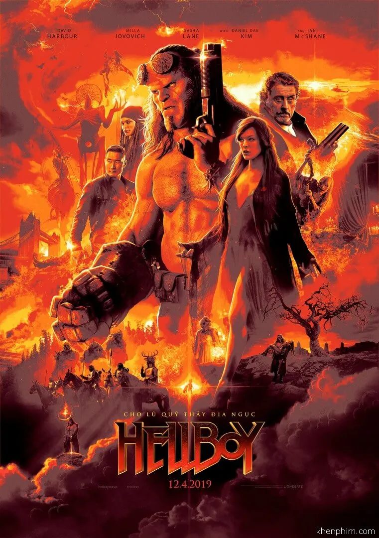 Review phim Hellboy (Quỷ Đỏ) – Thích hợp để giải trí