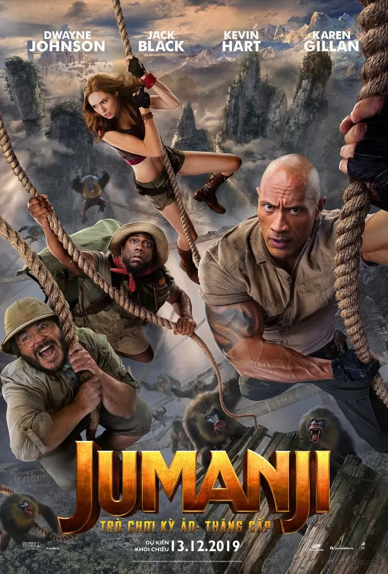 Review phim Jumanji: The Next Level (Trò Chơi Kỳ Ảo: Thăng Cấp)