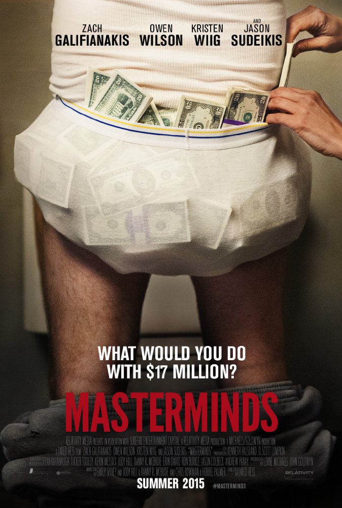 Review phim Masterminds (Kẻ Chủ Mưu): vừa cười vừa cướp ngân hàng