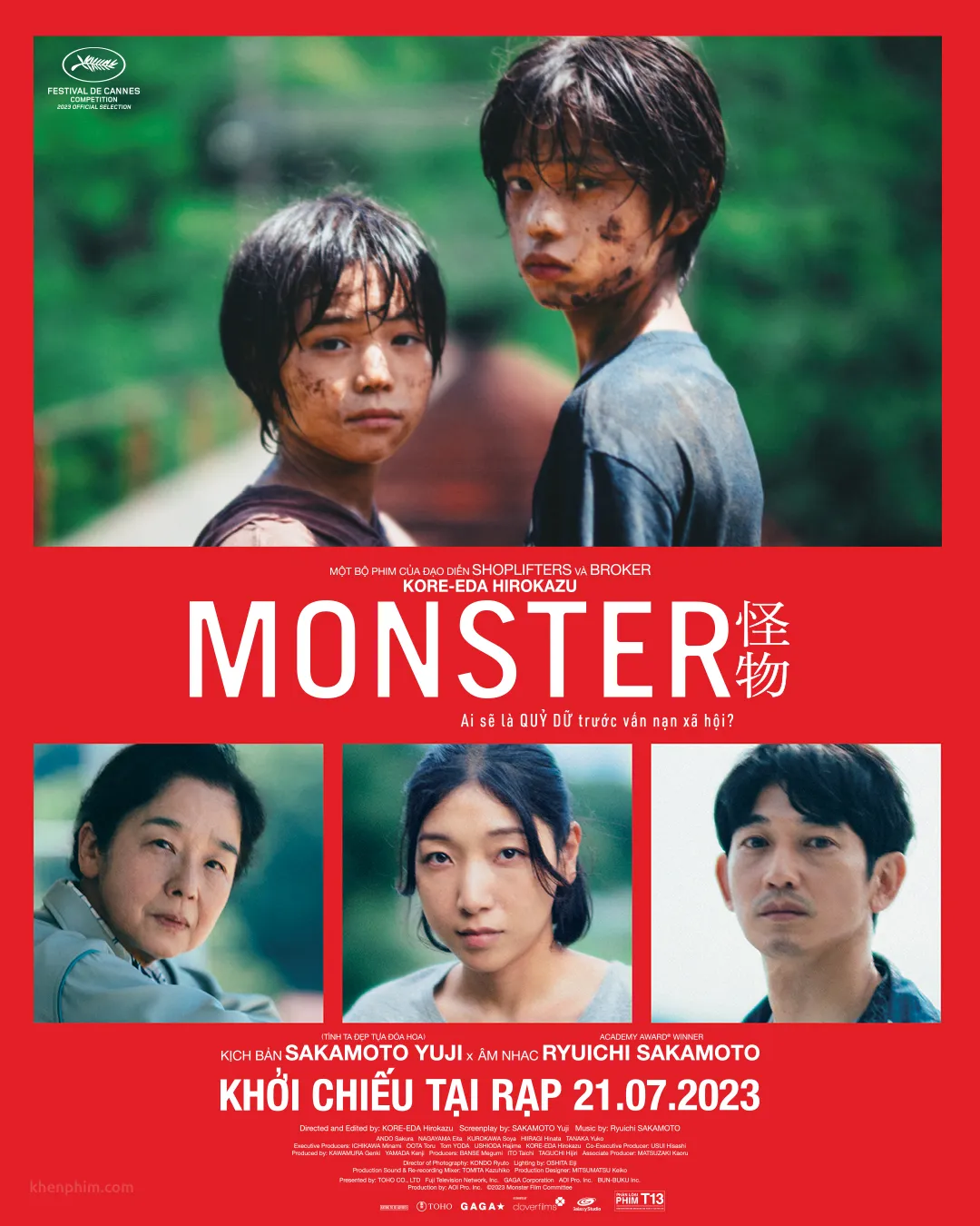 Review phim Monster: Nhẹ nhàng nhưng dữ dội!