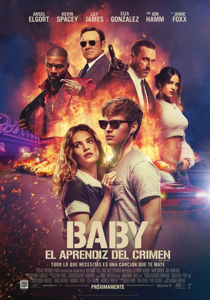 Review phim Quái Xế Baby (Baby Driver): hài hước kiểu căng thẳng