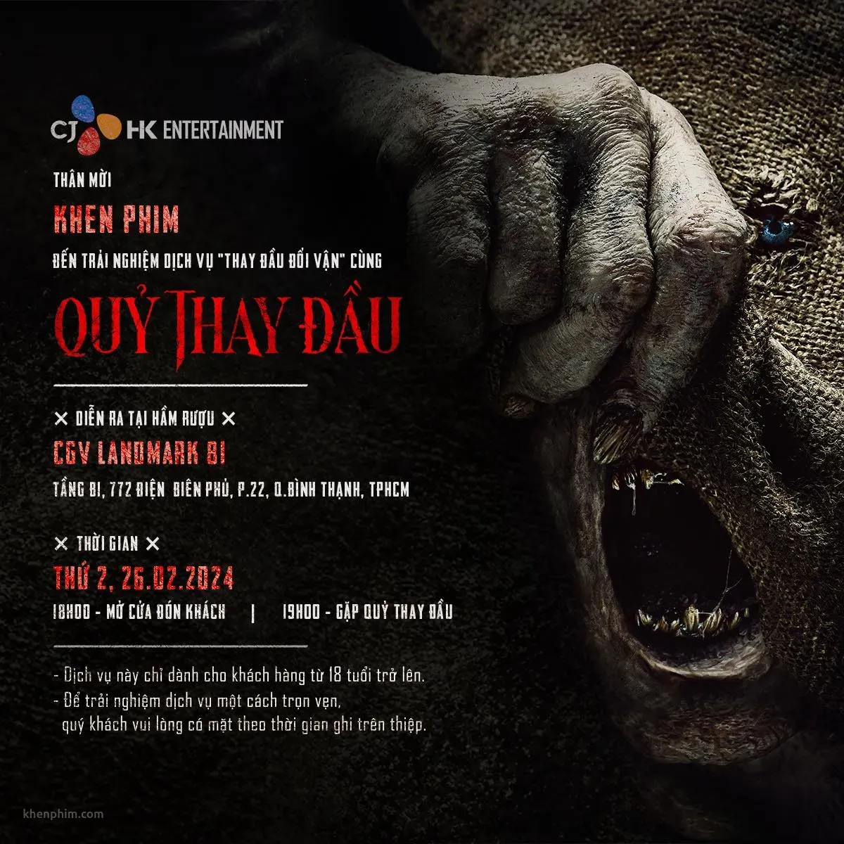 Review phim Quỷ Thay Đầu (Baghead) – Cuộc chiến sinh tử với thế lực ngầm