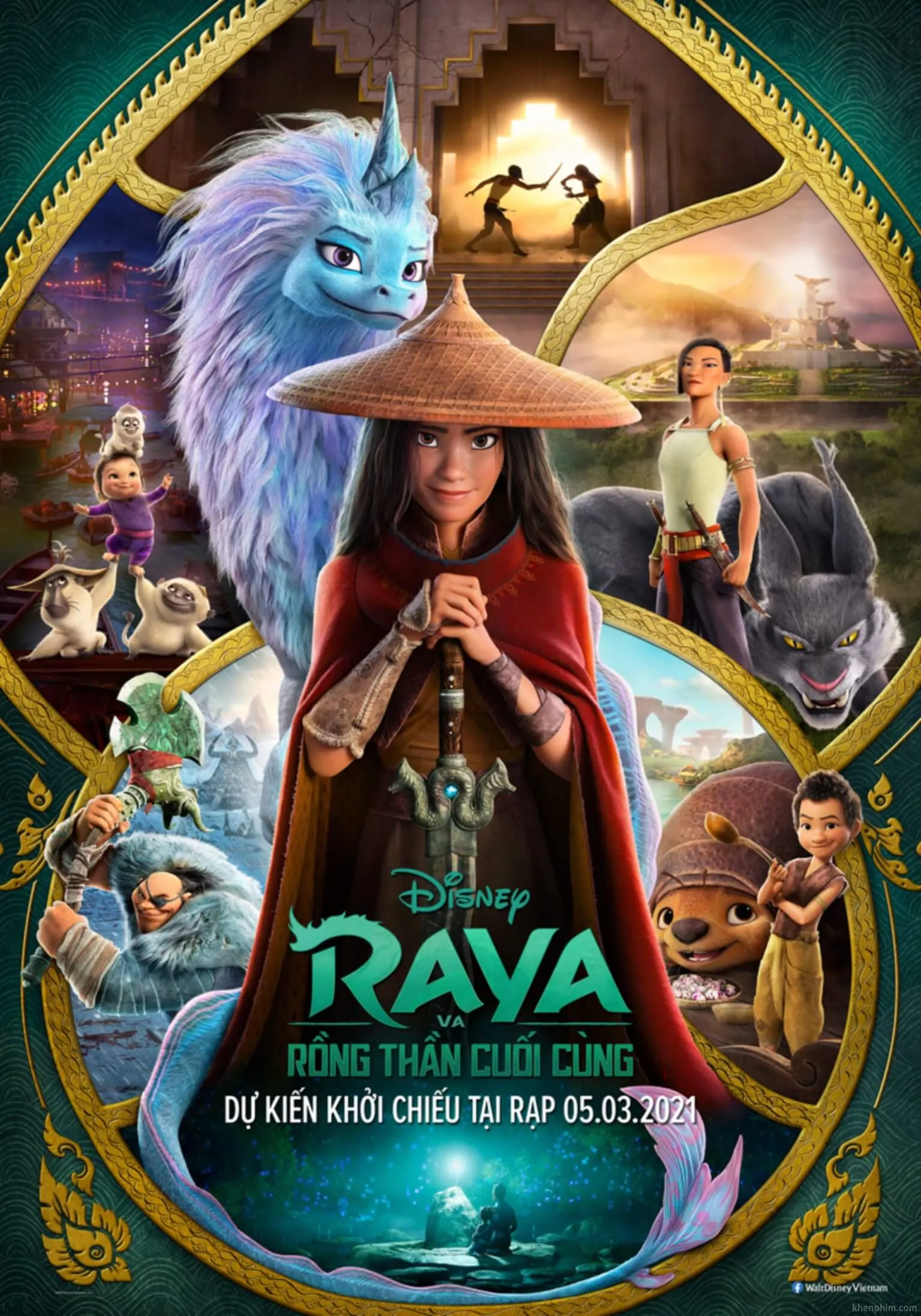 Review phim Raya và Rồng Thần Cuối Cùng: đẹp mắt, đã tai