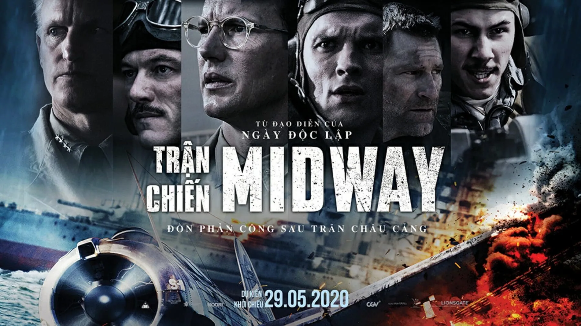 Review phim Trận Chiến Midway: Nhiều súng quá trời “quơi”