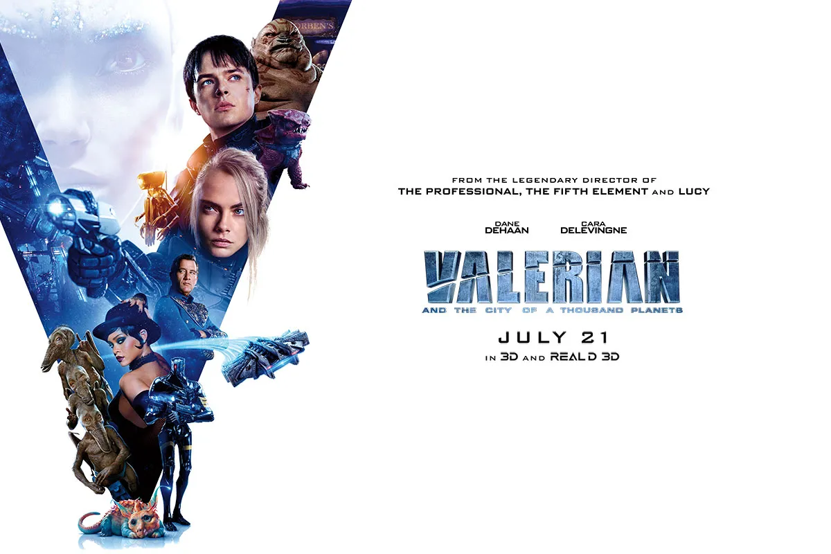Review phim Valerian và Thành Phố Ngàn Hành Tinh: điên rồ và mãn nhãn