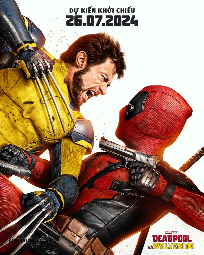 Poster phim Deadpool & Wolverine