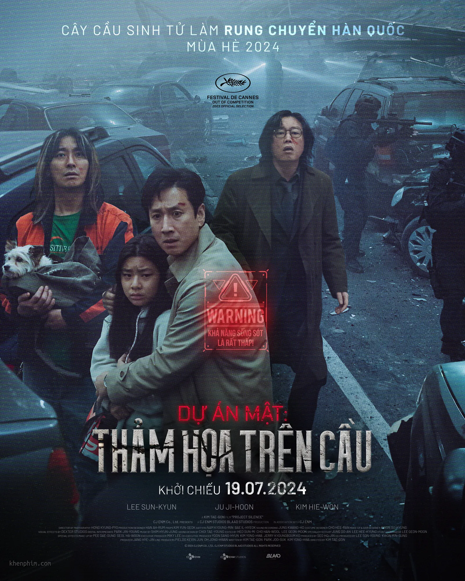 Poster phim 탈출: 프로젝트 사일런스/Project Silence (Dự Án Mật: Thảm Hoạ Trên Cầu)