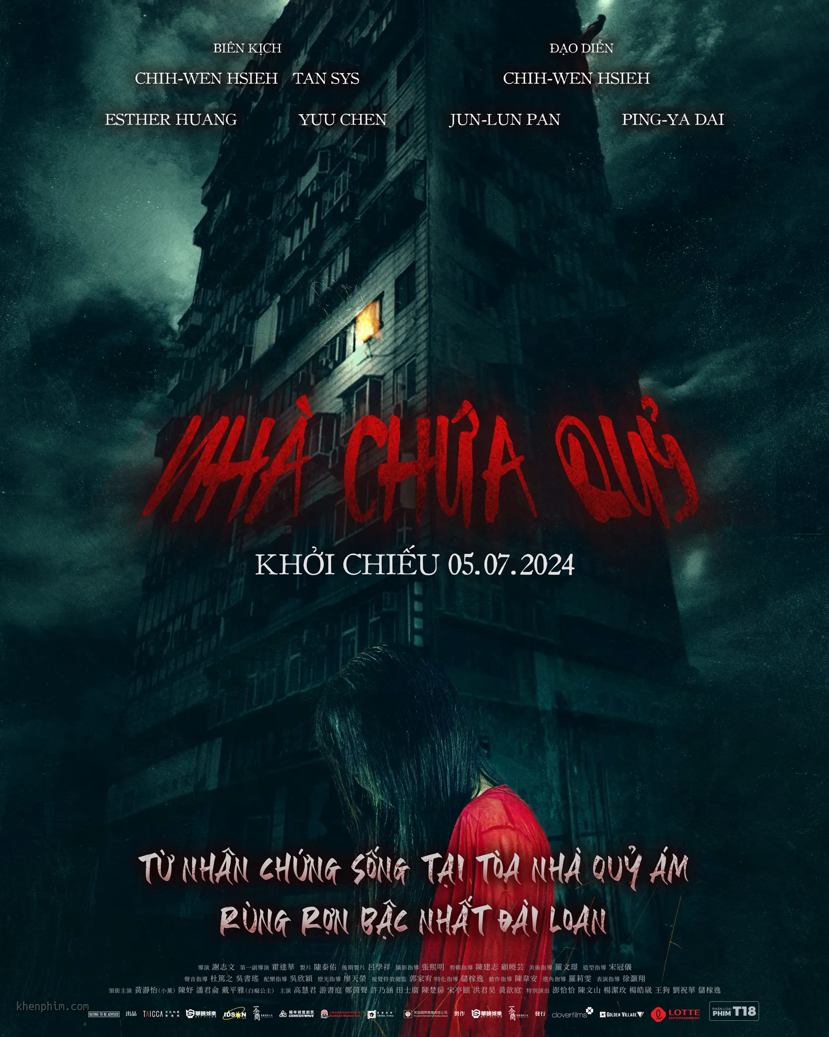 Poster phim Mystery Writers (Nhà Chứa Quỷ)