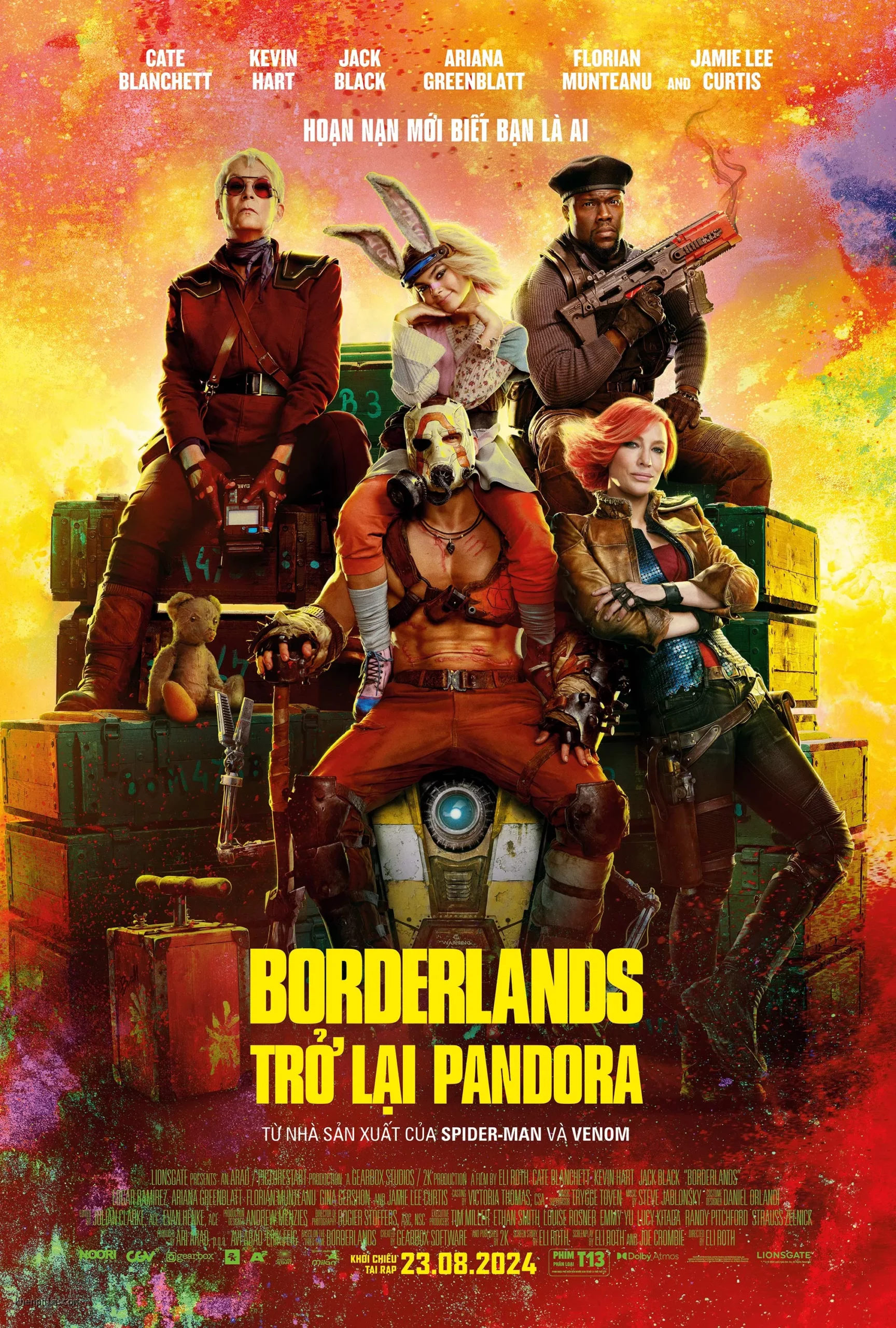 Poster phim Borderlands: Trở lại Pandora