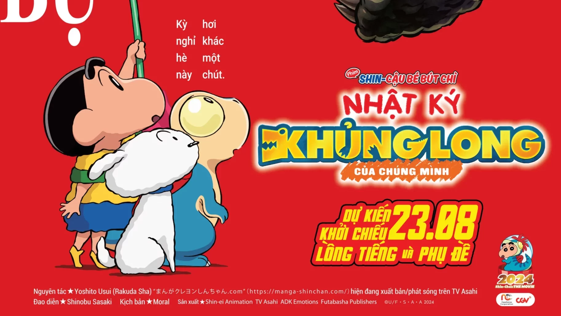 Review nhanh “Phim Shin – Cậu Bé Bút Chì: Nhật Ký Khủng Long Của Chúng Mình”