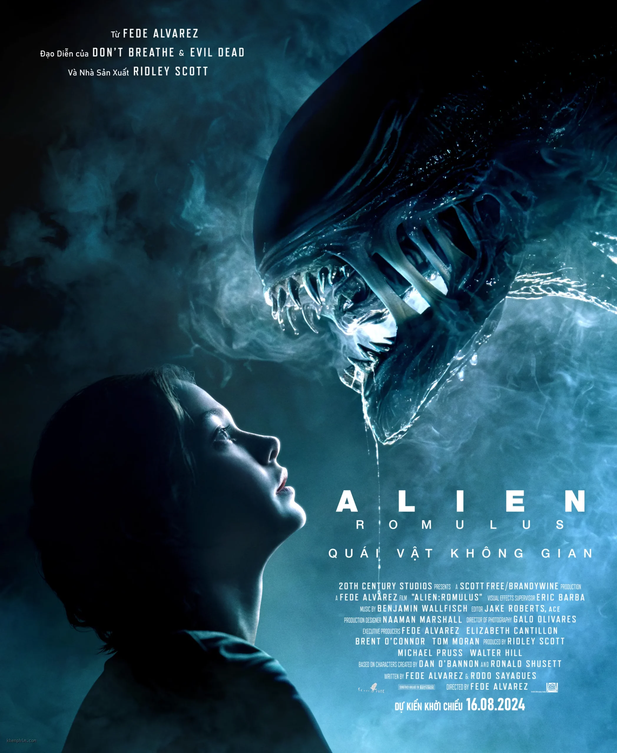 Poster phim Alien: Romulus (Quái Vật Không Gian: Romulus)