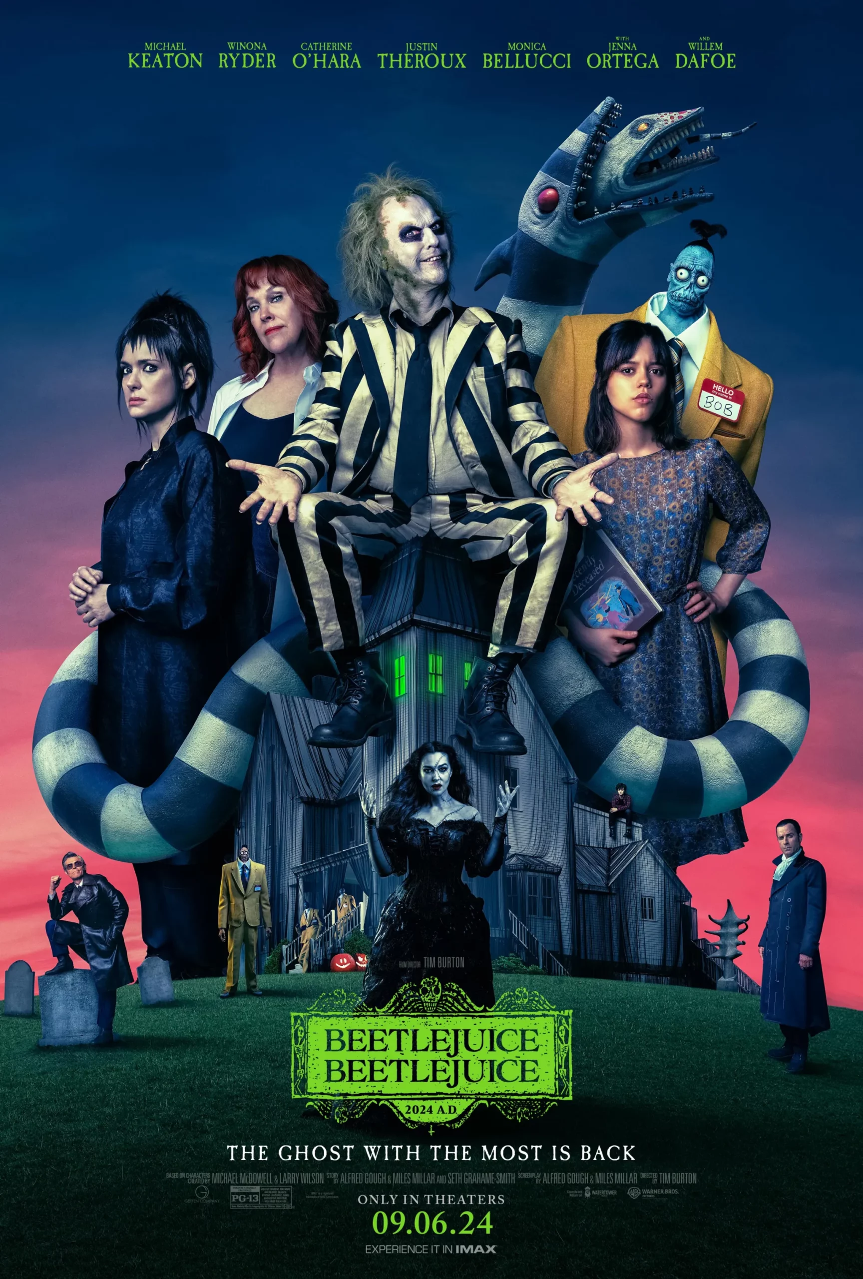 Poster phim Beetlejuice Beetlejuice: Ma Siêu Quậy